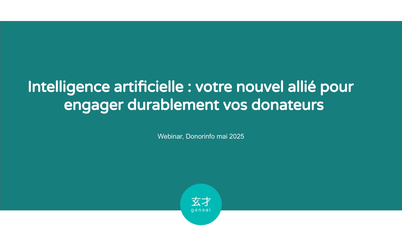 Donorinfo, AI to build lasting donor engagement