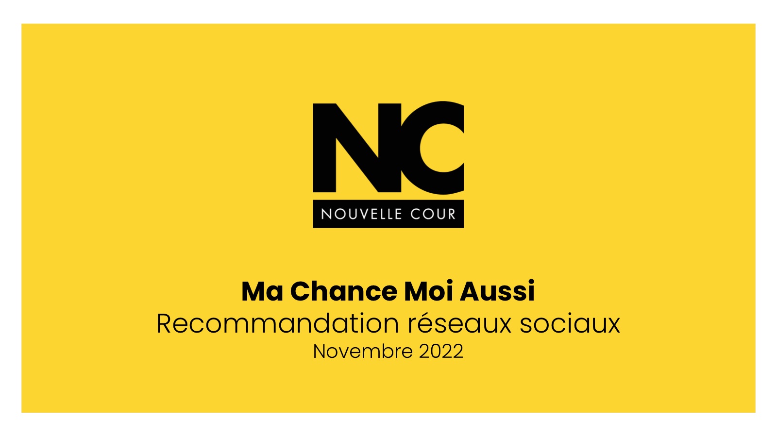 Nouvelle Cour, Consulting support for the Nouvelle Cour agency